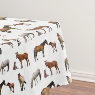 Pony Party Tablecloth (Farbe auswählen) Tischdecke