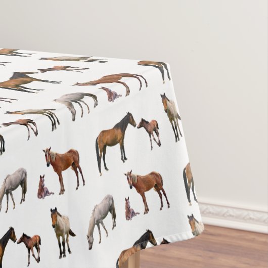 Pony Party Tablecloth (Farbe auswählen) Tischdecke (Beispiel)