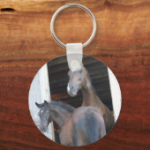 Pony/Pferd Schlüsselanhänger (Vorderseite)