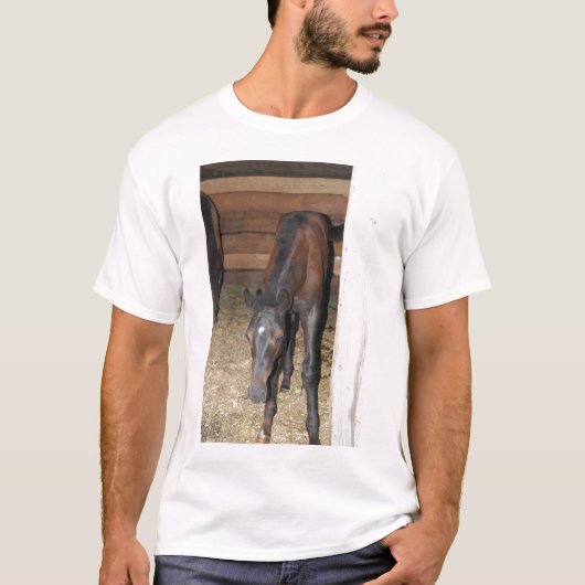 Pony/Pferd T-Shirt (Vorderseite)