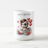 Pony Pilot Geburtstag Kaffeetasse (Mittel)