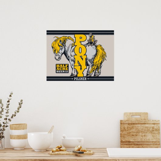 Pony Pilsner Poster (Küche)