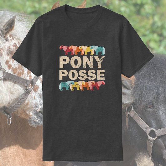 Pony Posse | Funny Vintag Horse T-Shirt