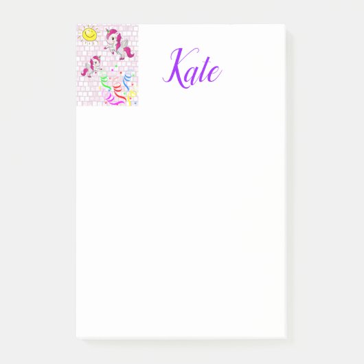 Pony Post-it Klebezettel (Vorderseite)