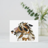 Pony Postkarte (Stehend Vorderseite)