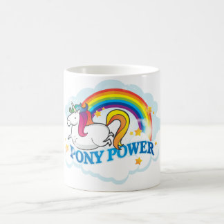 Pony-Powerunicorn-Tasse Kaffeetasse