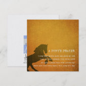 PONY PRAYER 5,25 x 5,25 Karte (Vorne/Hinten)