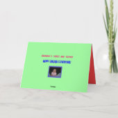 Pony Ride Card Feiertagskarte (Rückseite)