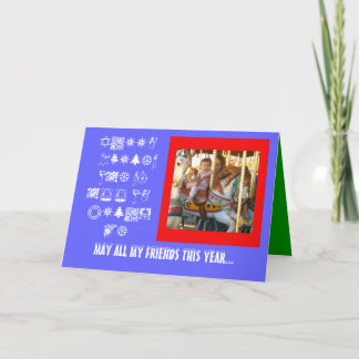Pony Ride Card Feiertagskarte