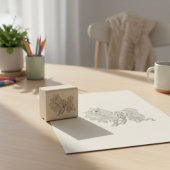 Pony Rubber Briefmarke Gummistempel