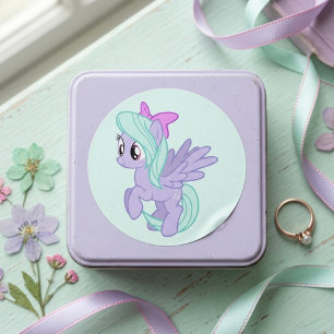 Pony Runder Aufkleber