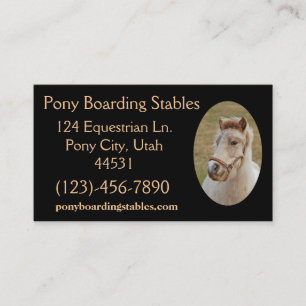 Pony Sample1 Visitenkarte