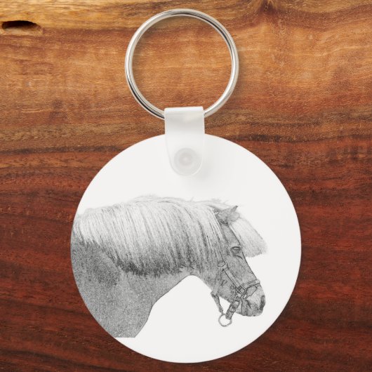 Pony Schlüsselanhänger (Vorderseite)