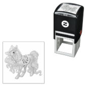 Pony Self-Inking-Briefmarke Permastempel (Beispiel)
