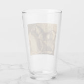 Pony-Sketch (von Paul-Albert Besnard) Glas (Rückseite)