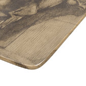 Pony-Sketch (von Paul-Albert Besnard) Schneidebrett (Ecke)