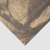 Pony-Sketch (von Paul-Albert Besnard) Seidenpapier (Ausschnitt)