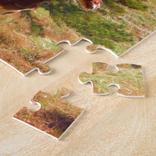 Pony von der Kiefer gemalt Puzzle (Seite)