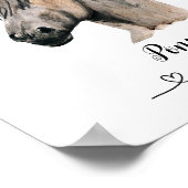 Pony Wall Art Poster (Ecke)