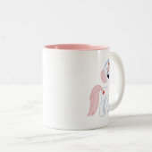 Pony Zweifarbige Tasse (VorderseiteRechts)