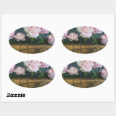 Ponyaufkleber Ovaler Aufkleber (Blatt)