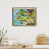 Ponyfinder Everglow Map Poster (Küche)