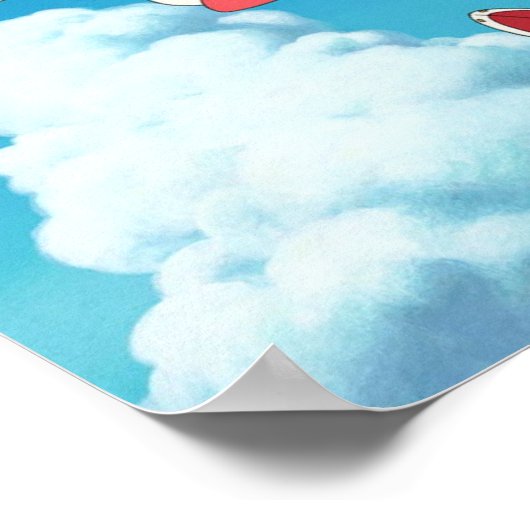 Ponyo-Plakat Poster (Ecke)