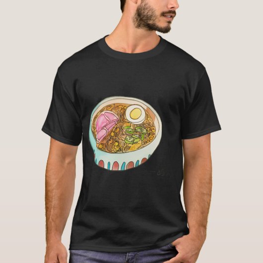 Ponyo-Ramen T-Shirt (Vorderseite)