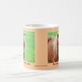 Ponys - geborenes niedliches! kaffeetasse (Mittel)