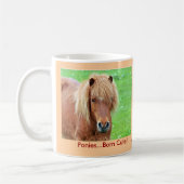 Ponys - geborenes niedliches! kaffeetasse (Links)