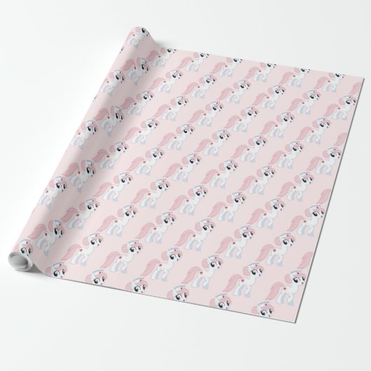 Ponys Geschenkpapier (Ungerollt)