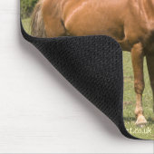 Ponys in der Liebe Mousemat Mousepad (Ecke)