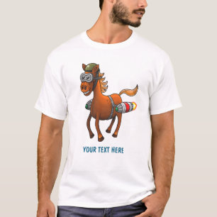 Ponys Raketenritt T-Shirt