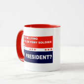 Ponysoldat Tasse (Vorderseite Links)