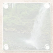 Ponytail Falls, Oregon Glasuntersetzer (Rückseite)