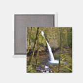 Ponytail Falls, Oregon Magnet (Vorderseite/Rückseite)