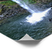 Ponytail Falls, Oregon Poster (Ecke)