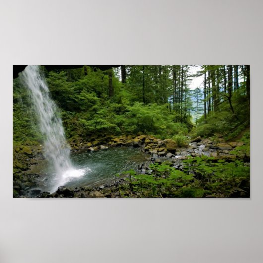 Ponytail Falls, Oregon Poster (Vorne)