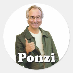 PONZI Aufkleber