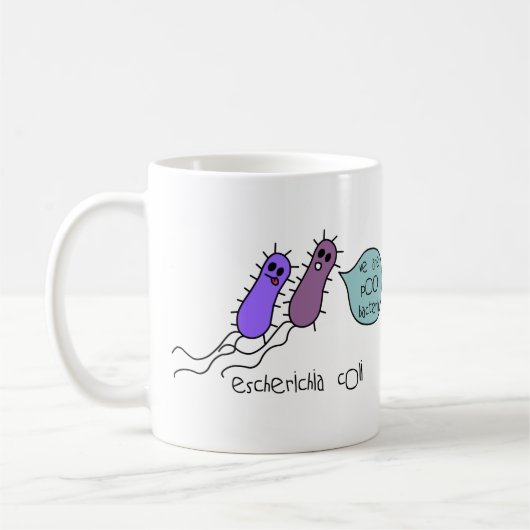 Poo Bakterien Kaffeetasse (Links)