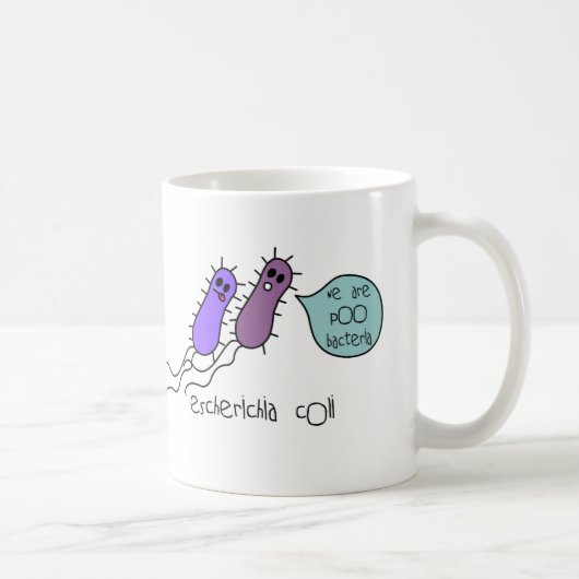 Poo Bakterien Kaffeetasse (Rechts)
