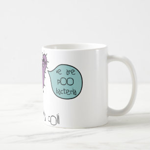 Poo Bakterien Kaffeetasse