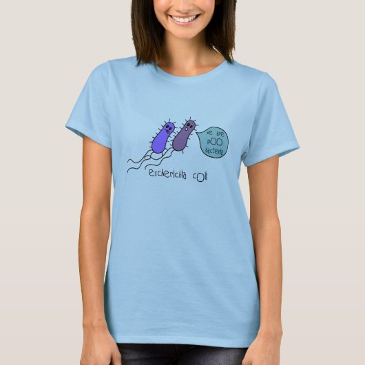 Poo Bakterien-T - Shirt (Vorderseite)