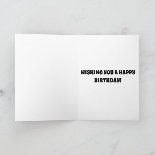 POO Balloons Witzige Kinder niedliche Geburtstag Karte (Innenseite)