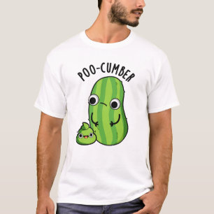 Poo cumber Funny Cucumber Pun T-Shirt