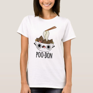 Poo-don Funny Udon Pun T-Shirt