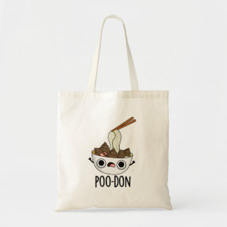 Poo-don Funny Udon Pun Tragetasche
