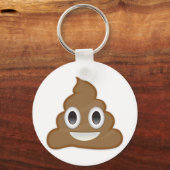 Poo Emoji Schlüsselanhänger (Vorderseite)