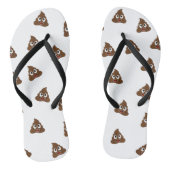 Poo emoji smiling poops badesandalen (Fußbett)