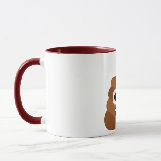 Poo Emoji Tasse (Links)